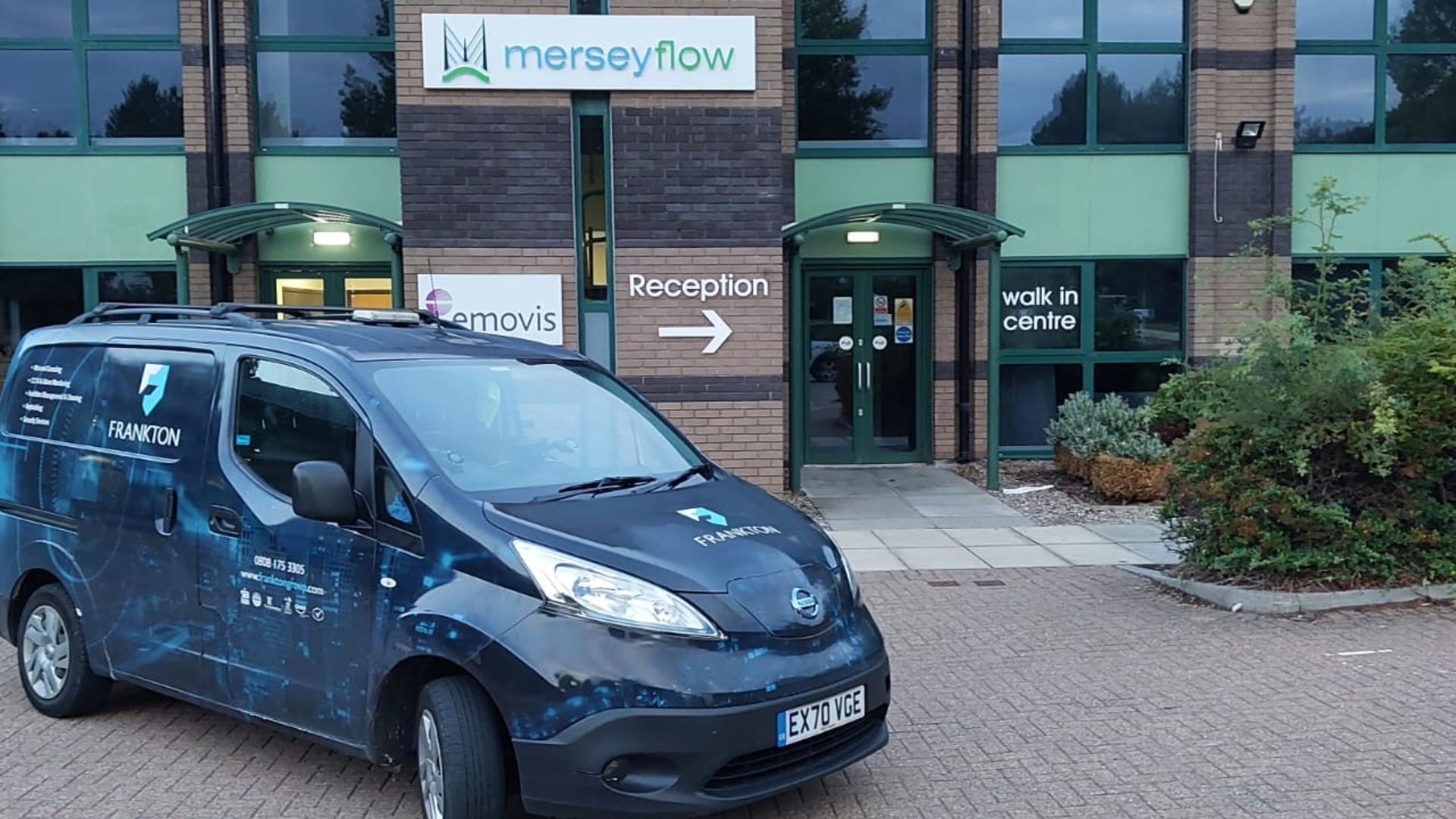 White and Blue Illustrated Technology Cybersecurity Presentation